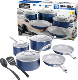 Pots and Pans Set Ceramic Nonstick Cookware Set 10 Pcs