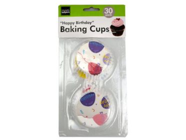 Happy Birthday Baking Cups