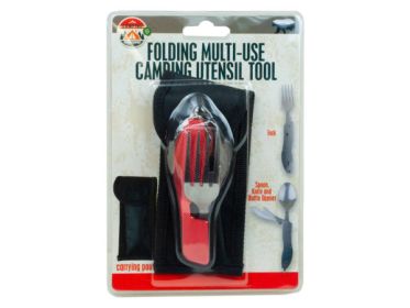 Folding Multi-Use Camping Utensil Tool