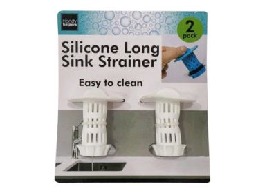 2 Pack Silicone Long Sink Strainer