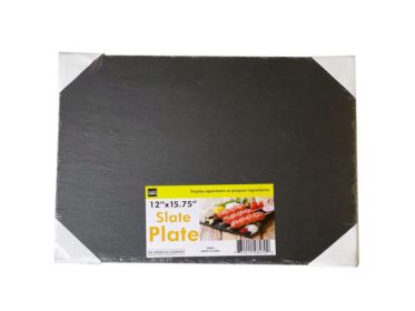 12" x 15.75" slate serving plate