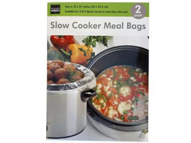 2 pack slow cooker meal bags