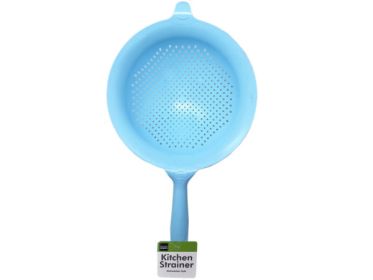 Assorted Color Plastic Kitchen Strainer