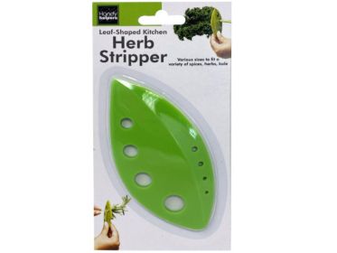 Leaf-Shaped Kitchen Herb Stripper