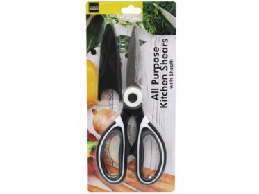 All-Purpose Kitchen Shears Scissors with Protective Sheath