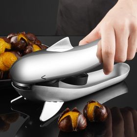 Stainless Steel Chestnut Opener Kitchen Small Tools Household Multifunctional (Option: Dolphin Chestnut Opener)