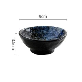 Creative Flavor Dish Household Small Bowl (Option: Blues)