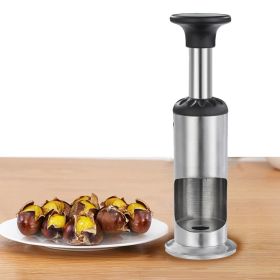 Stainless Steel Chestnut Opener Kitchen Small Tools Household Multifunctional (Option: Desktop chestnut opener)