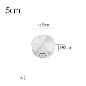 Mini Aluminum Alloy Turntable Base Bearing, Small Display Handicraft (Option: 50mm)