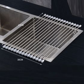 Creative Minimalist Multifunctional Household Pot Mat Kitchen Storage Drainage Storage (Option: 47x30cm)