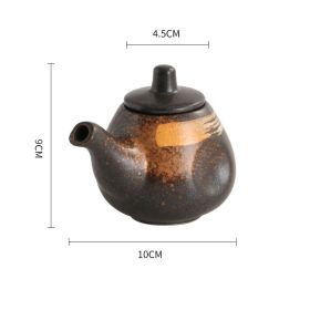 Kitchen Storage Tank Underglaze Color Seasoning Pot (Option: Dusk)