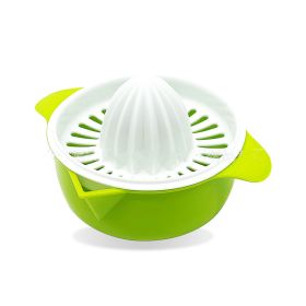 Juicer Manual Lemon Juice Press (Color: green)