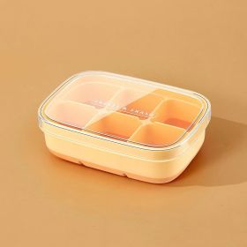 Ice Block Mold Household Food Grade (Option: Creamy yellow)