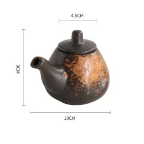 Kitchen Storage Tank Underglaze Color Seasoning Pot (Option: Polar rhyme)